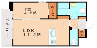 LIBTH箱崎の物件間取画像